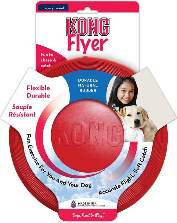 Kong Rubber Flyer