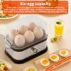 200W Smart Stainless Steel Egg Cooker