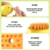 Mango Plastic Pet Massage Comb