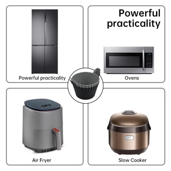 Reusable Silicone Air Fryer Liners & Cups