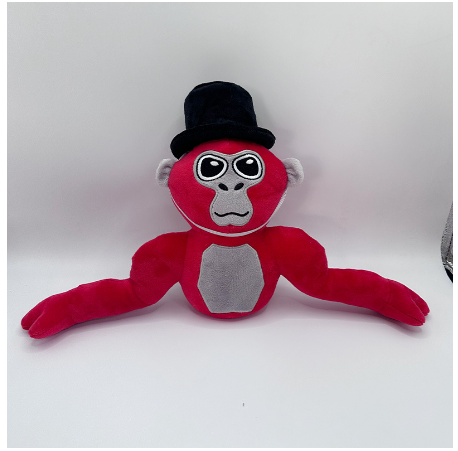 Colorful Gorilla Tag Plush Toy