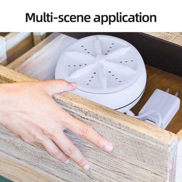 24W Mini Ultrasonic Washing Machine