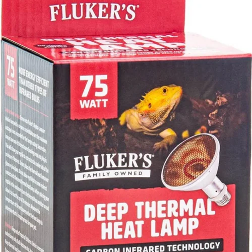 FLUKERS DEEP THERMAL HEAT LAMP 75W